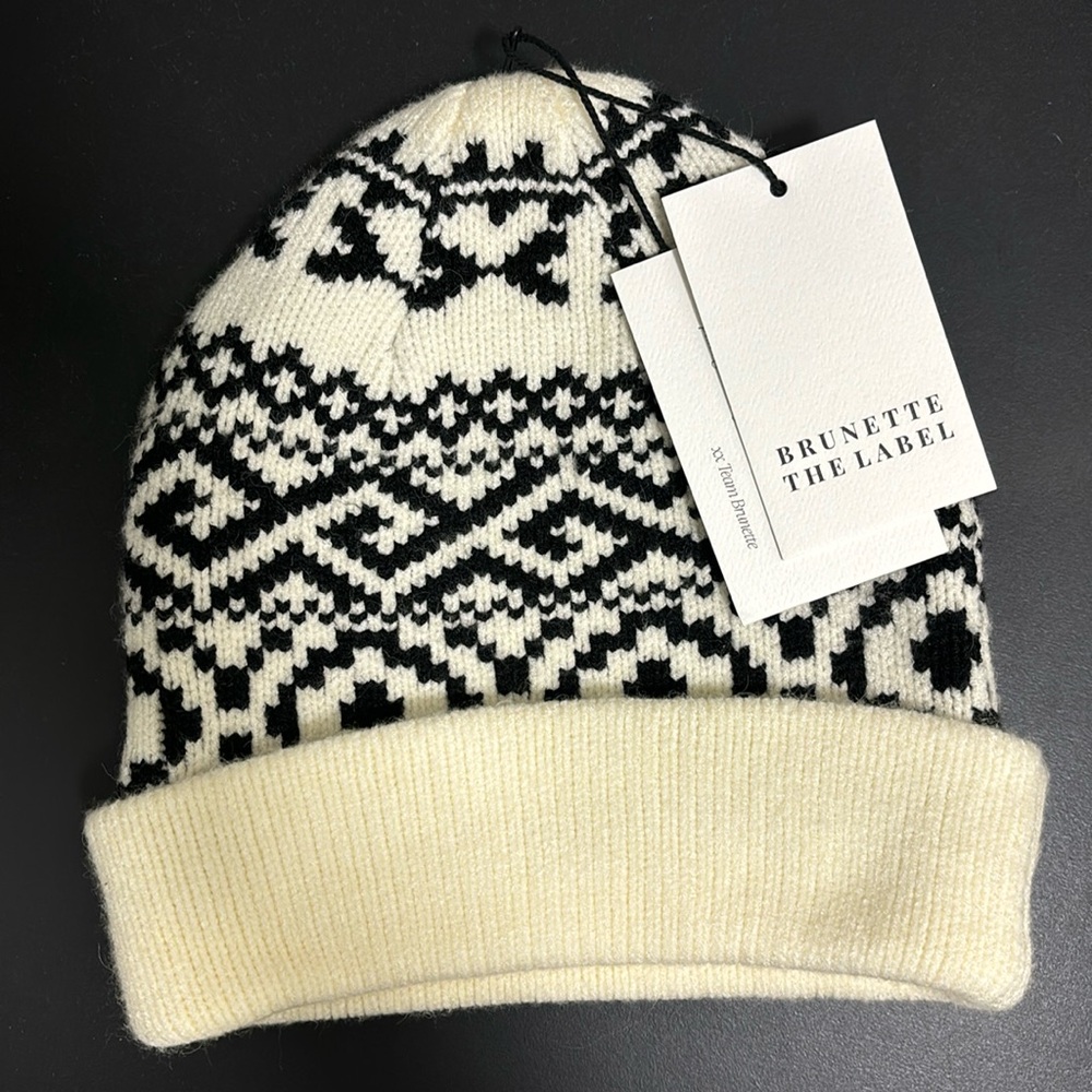 Brunette the Label Fair Isle Toque
